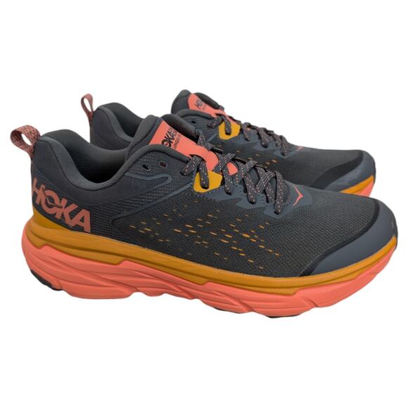HOKA ONE ONE Challenger ATR 6 Castlerock Camellia Trail Running Sneaker Womens 9 - Picture 4 of 12